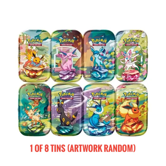 Prismatic Evolutions Mini Tin