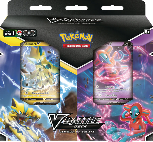 V Battle Deck Deoxys Vs Zeraora Bundle