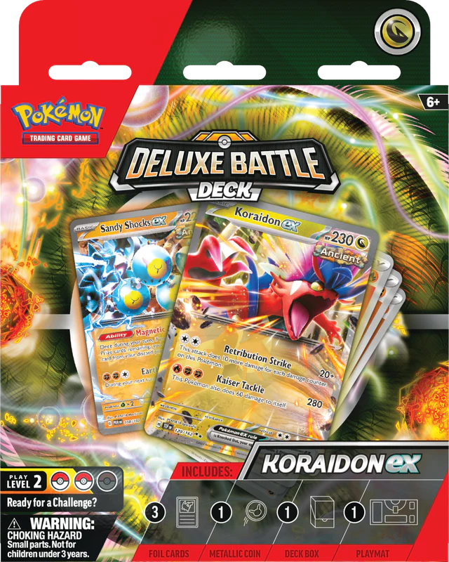 Miraidon Ex / Koraidon Ex Deluxe Battle Deck