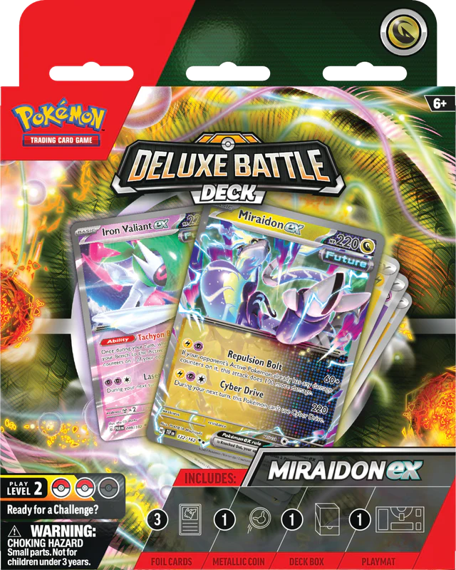 Miraidon Ex / Koraidon Ex Deluxe Battle Deck