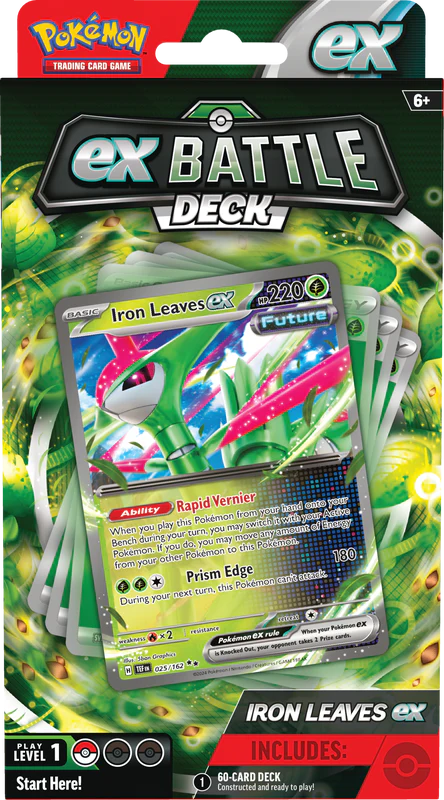 Tapu Koko/Iron Leaves Ex League Battle Deck