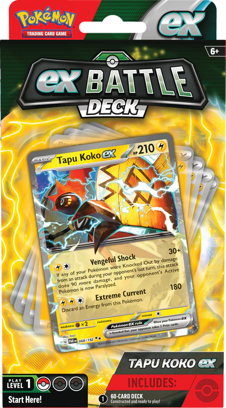 Tapu Koko/Iron Leaves Ex League Battle Deck