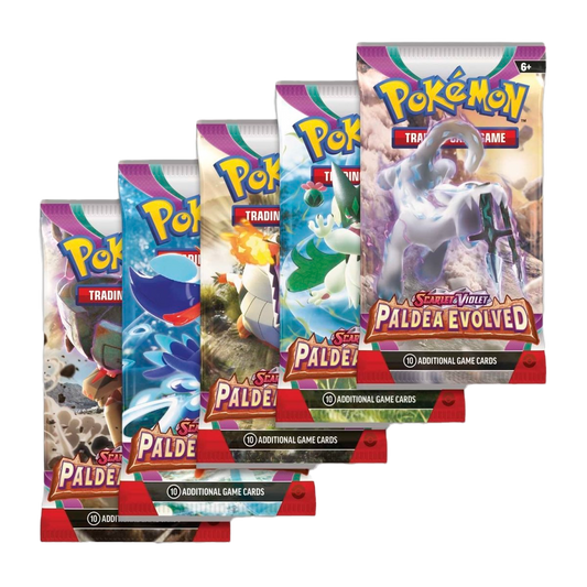 Paldea Evolved Booster Packs x5