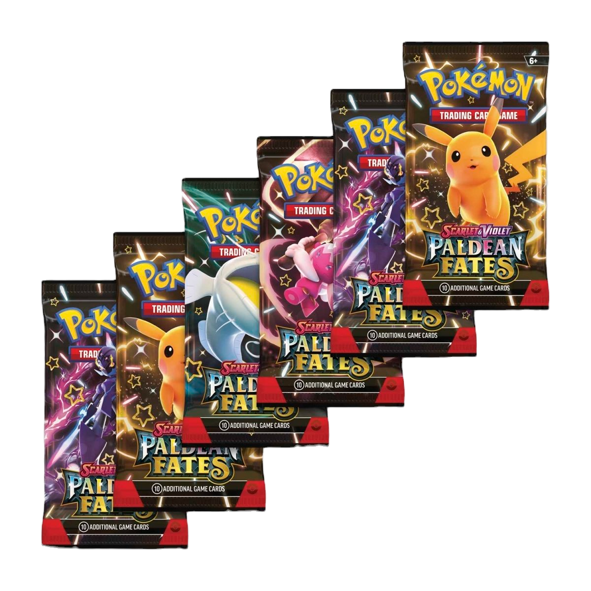 Paldean Fates Booster Packs x5