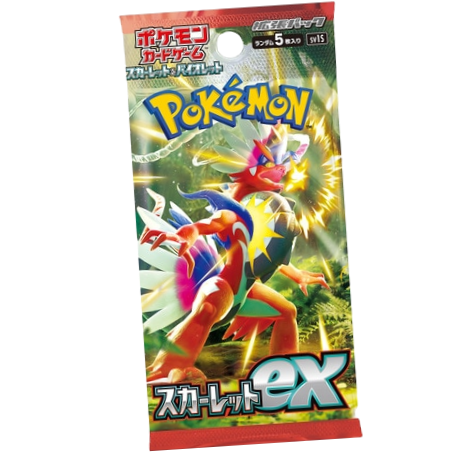 Scarlet EX Booster Pack x10