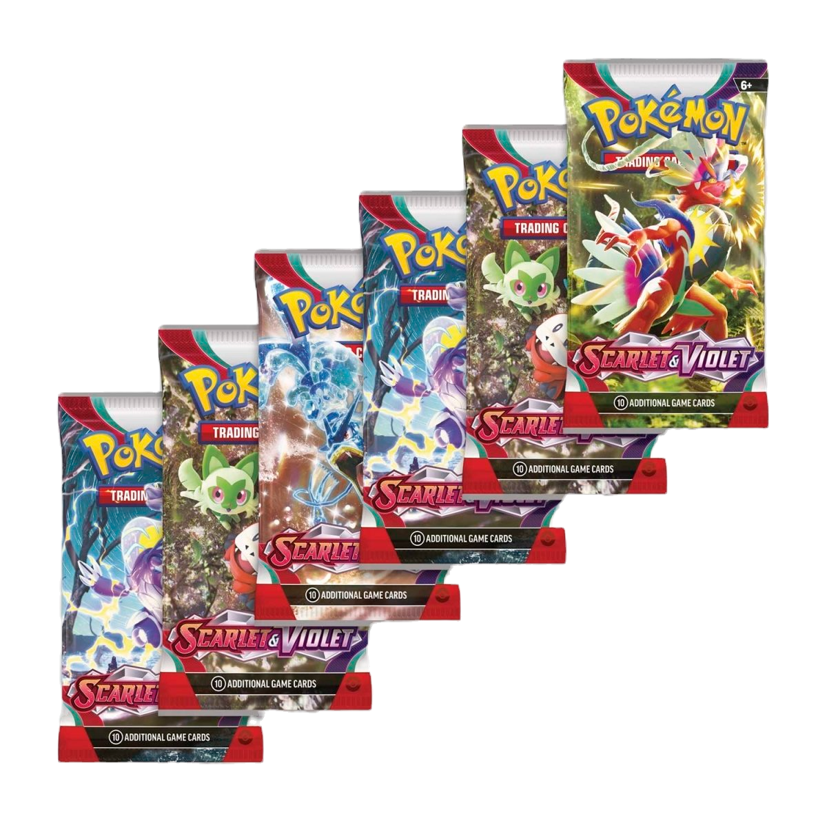 Scarlet Violet Base Booster Packs x5