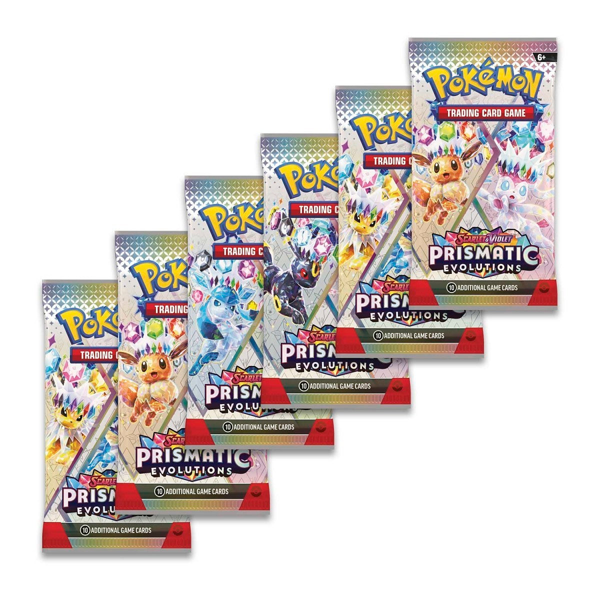 Prismatic Evolutions Booster Bundle (6 Packs)